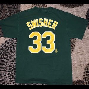 Oakland Athletics Nick Swisher Tee Size M